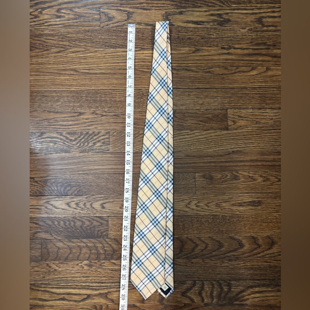 Burberry nova check silk tie